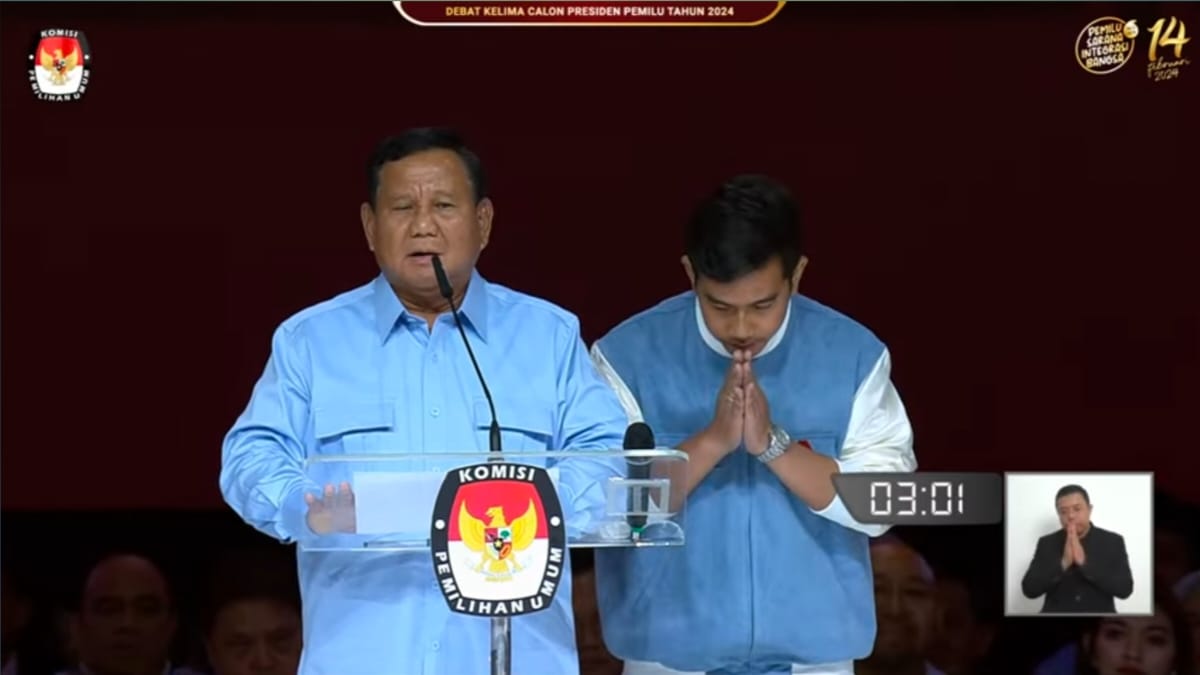 Prabowo Minta Maaf ke Anies – Muhaimin dan Ganjar – Mahfud di Penutupan Debat
